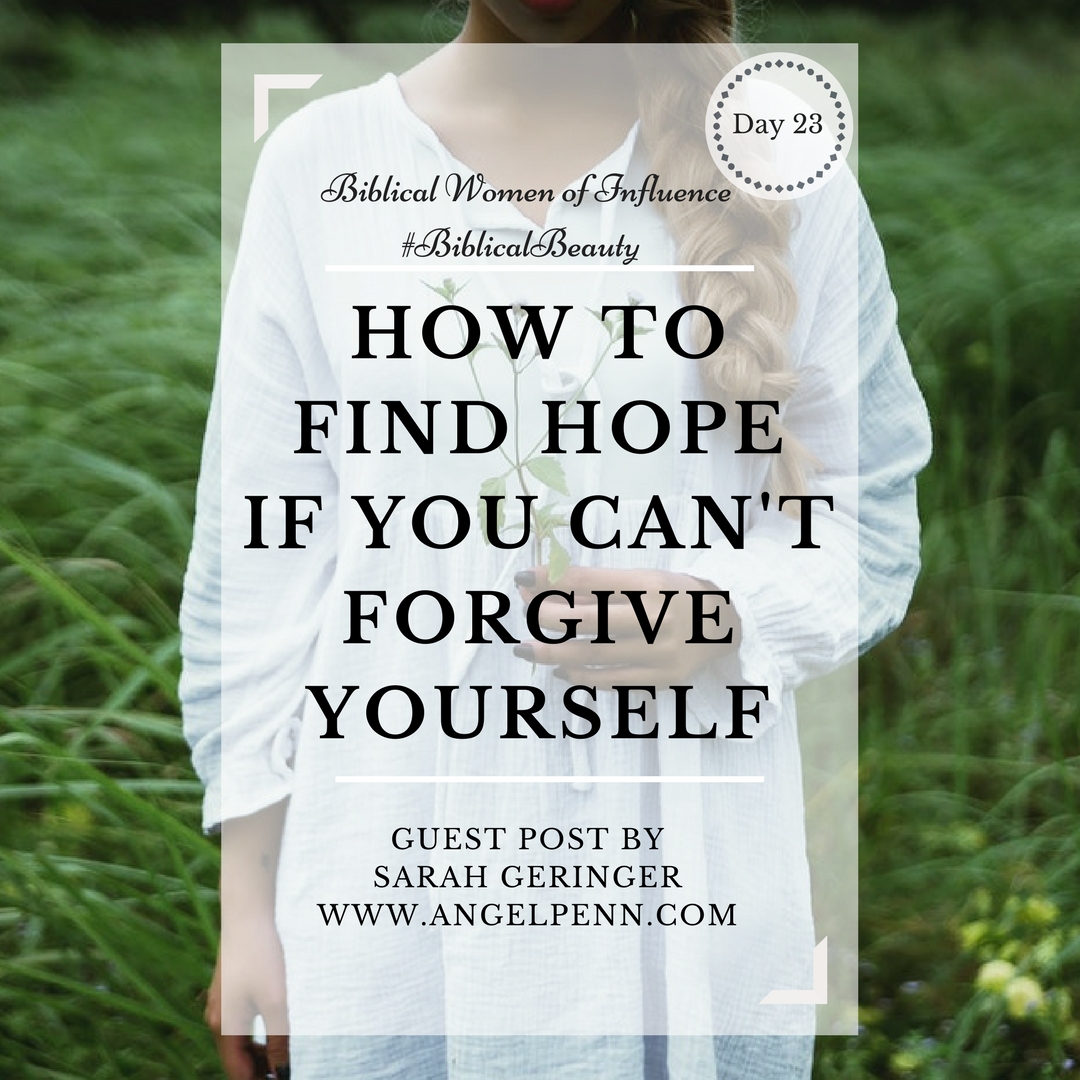 How to Find Hope If You Can’t Forgive Yourself